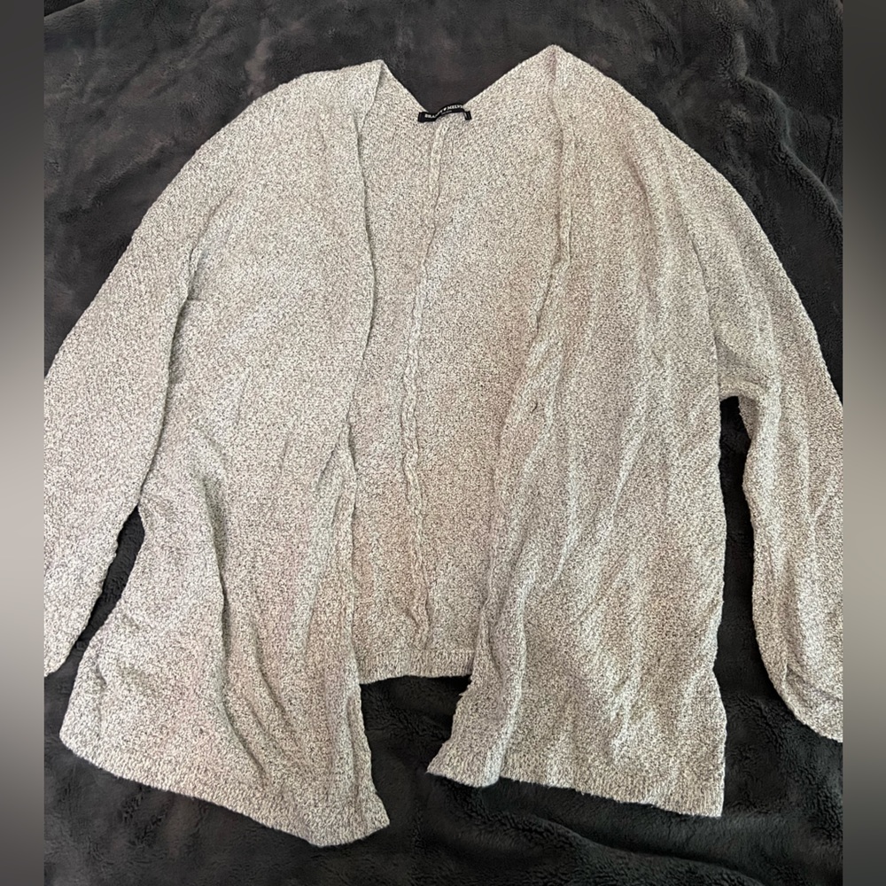 Brandy Melville grey knit cardigan